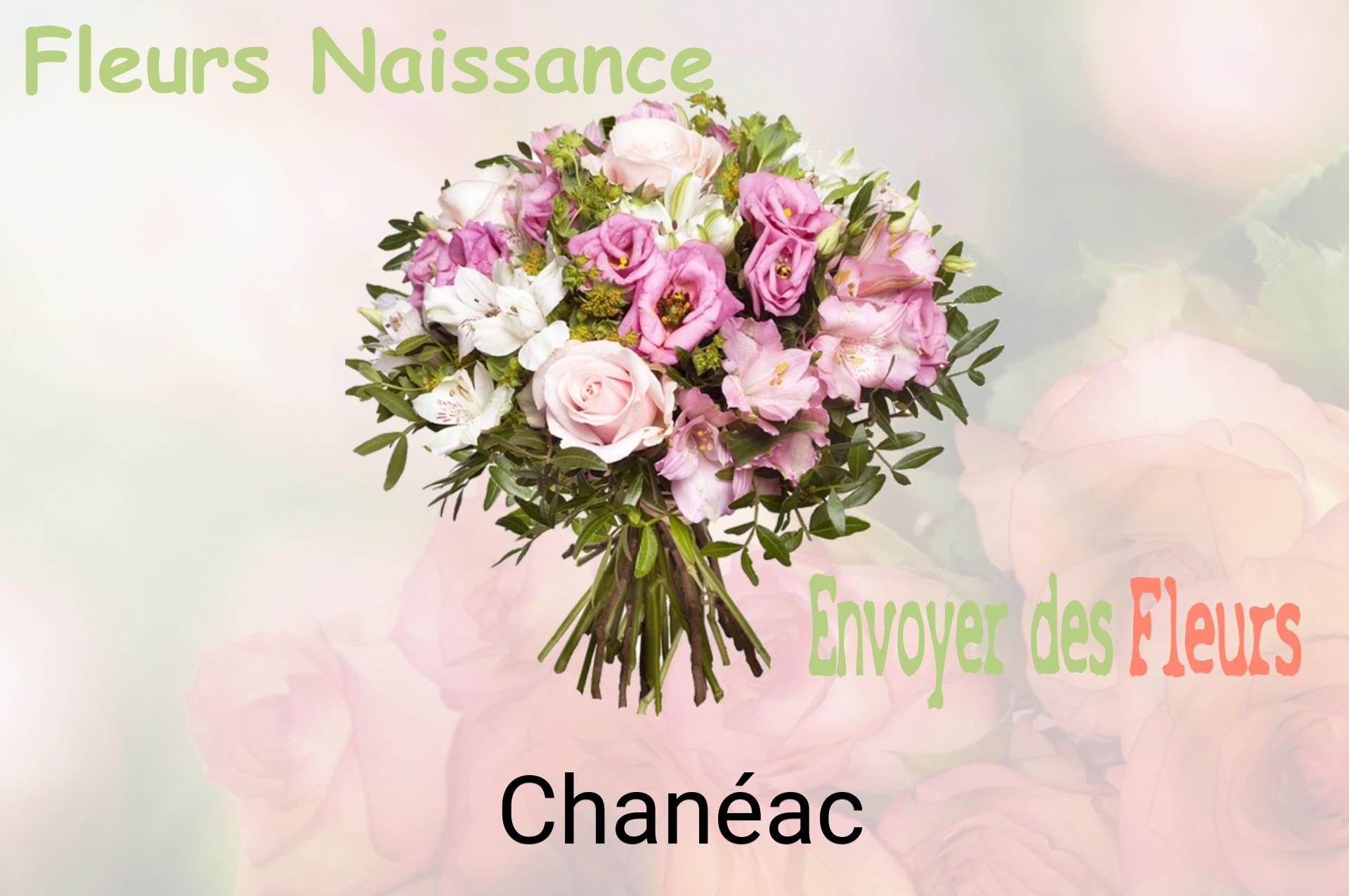 Bouquet de fleurs de naissance livré à Chanéac